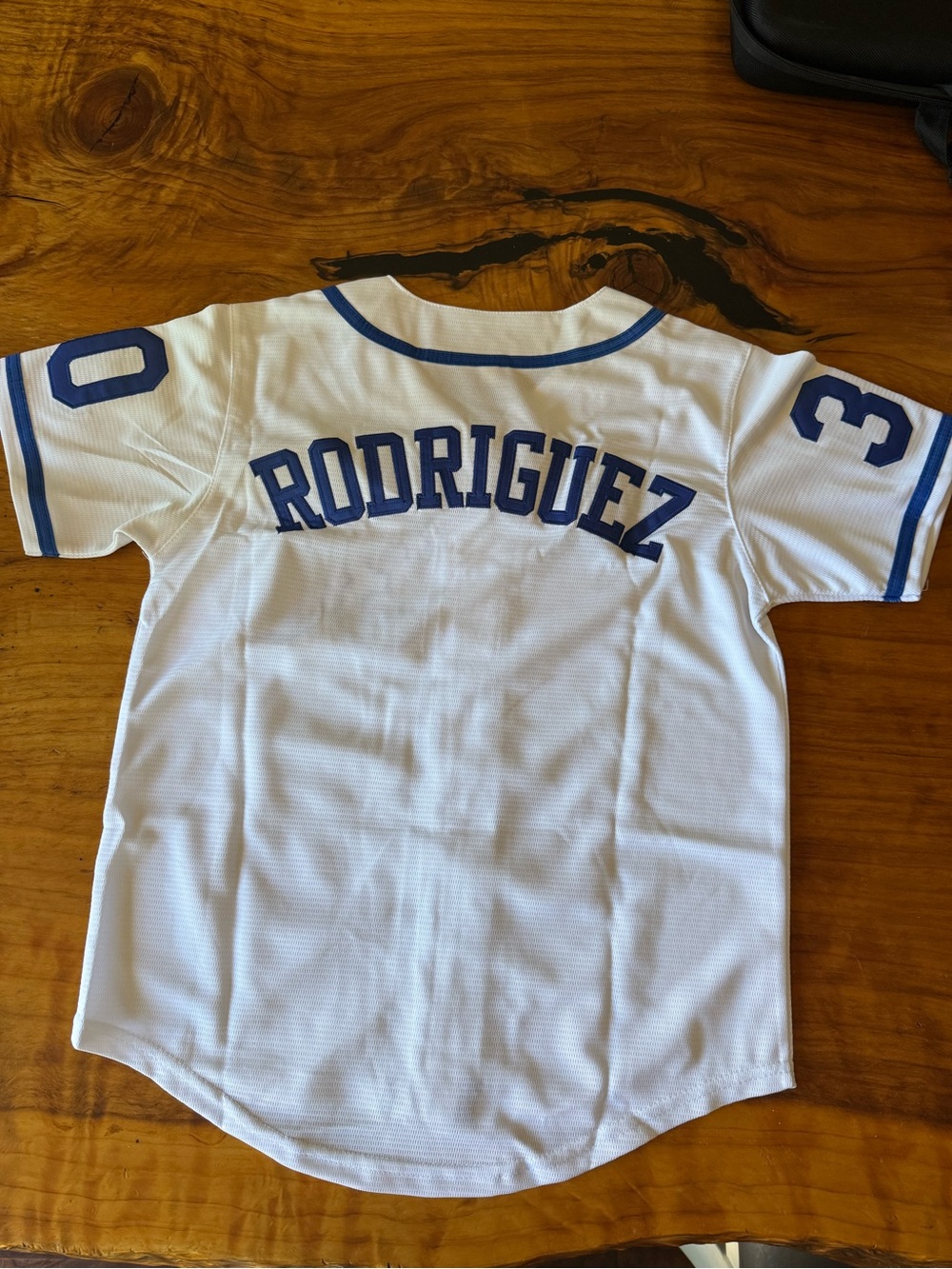 The Sandlot Benny “The Jet” Rodriguez Baseball Jersey - Picture 2 of 2